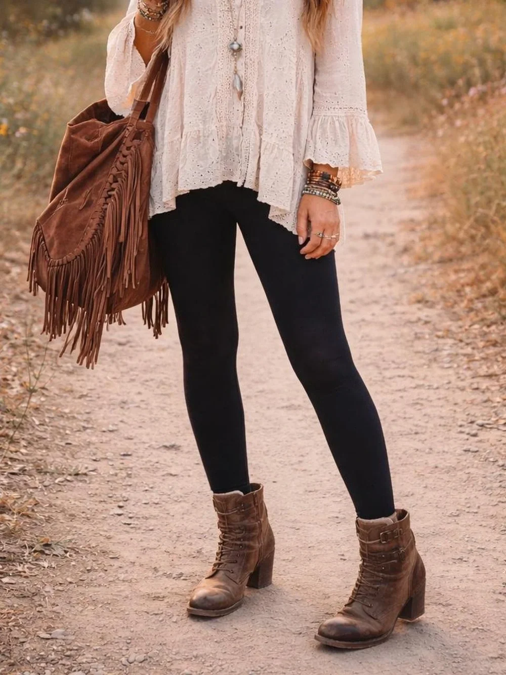 Freebird by Steven Malry Boho Brown Leather Lace Up Ankle Booties Heel Boots 9